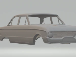 falcon xk mk1 sedan 4doors 3D Print Model