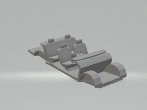 falcon xk mk1 sedan 4doors 3D Print Model