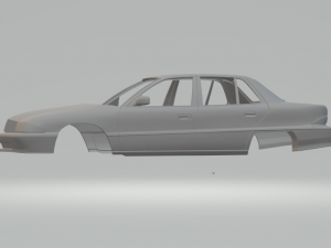 buick skylark sedan 4 doors 1995 3D 프린트 모델