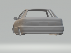 buick skylark sedan 4 doors 1995 3D 프린트 모델