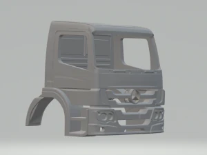 cabine atego daycab 3D Print Model