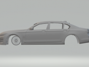 alpina b7 2020 3Dプリントモデル