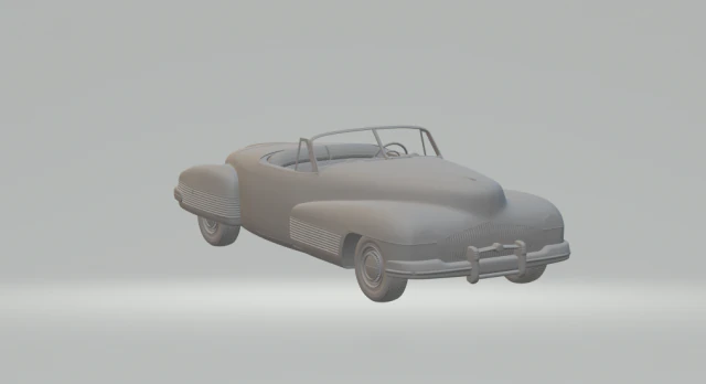 buick y job concept 1938 3D Print Model .c4d .max .obj .3ds .fbx .stl .blend 