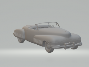 buick y job concept 1938 3D Print Model