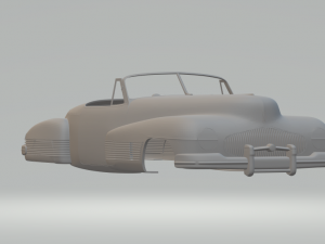 buick y job concept 1938 3D Print Model