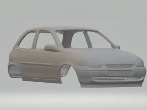 opel corsa hatch mk2 3D Print Model