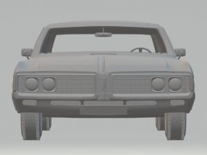 buick electra sedan 68 3D 打印模型