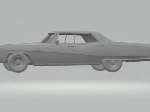 buick electra sedan 68 3D 打印模型