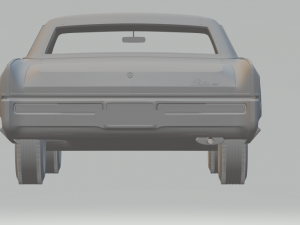 buick electra sedan 68 3D 打印模型