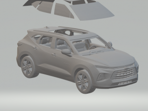 chevrolet blazer 2021 3D Print Model