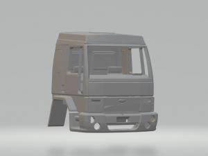 cabin ford-cargo truck brazilian 3D Print Model
