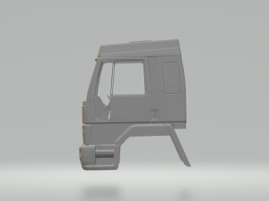 cabin ford-cargo truck brazilian 3D Print Model