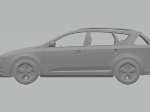 kia ceed sw 3D Print Model
