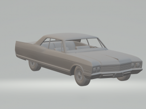 buick electra coupe 66 3D Print Model