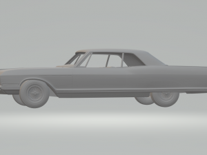 buick electra coupe 66 3D प्रिंट मॉडल