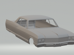 buick electra coupe 66 3D प्रिंट मॉडल