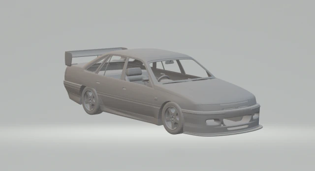 holdencommodore v8 supercars 93 3D Print Model .c4d .max .obj .3ds .fbx .stl .blend 