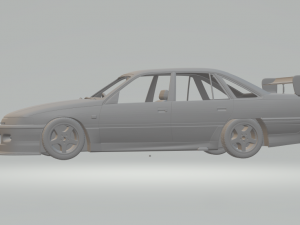 holdencommodore v8 supercars 93 Modèles 3D en vedette