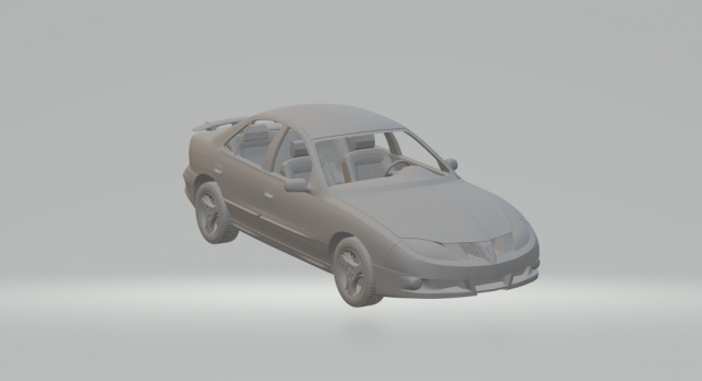pontiac sunfire Modelo de impresión 3D .c4d .max .obj .3ds .fbx .stl .blend 