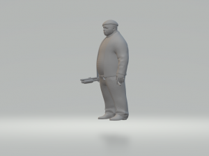 fat thief diorama 3D Принт Модель