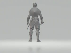 samurai diorama 3D Print Model