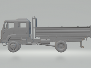 isuzu fts 800 crew cab Modelo de Impressão 3D