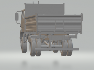 isuzu fts 800 crew cab Modelo de Impressão 3D