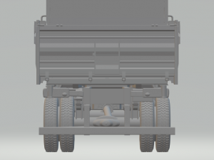 isuzu fts 800 crew cab Modelo de Impressão 3D
