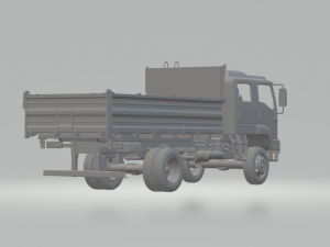 isuzu fts 800 crew cab Modelo de Impressão 3D