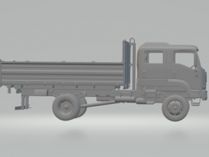 isuzu fts 800 crew cab Modelo de Impressão 3D