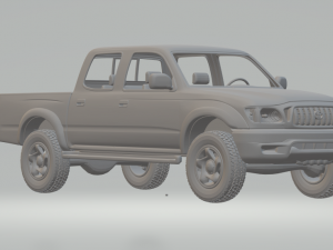 toyota tacoma double cab 01 Modelo de impresión 3D