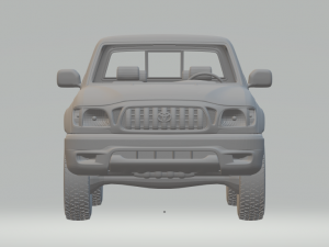 toyota tacoma double cab 01 3D Print Model