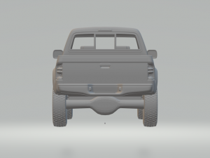toyota tacoma double cab 01 3D Print Model