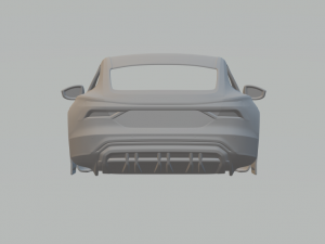 audi rs e-tron gt 3D Print Model