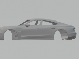 audi rs e-tron gt 3D Print Model
