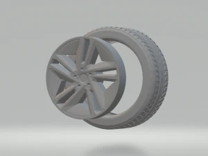 audi rs e-tron gt 3D Print Model