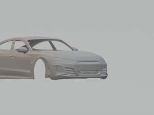 audi rs e-tron gt 3D Print Model