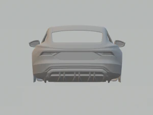 audi rs e-tron gt 3D Print Model