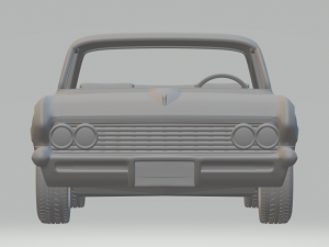 buick lesabre 61 Modelo de Impressão 3D