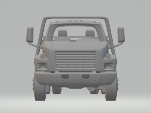 gmc topkick c8500 towtruck flarbed 04 Modelo de impresión 3D