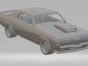 mercury cougar custom Model do druku 3D