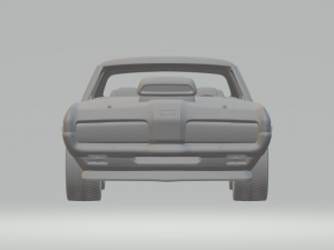 mercury cougar custom Model do druku 3D