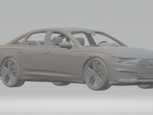 audi s6 sedan 3D-Druckmodell