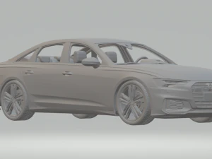 audi s6 sedan 3D Print Model