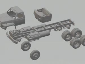 telaio per camion ford-f800 Modello di stampa 3D