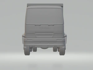 isuzu ftr 800 crew cab dumper 3D Print Model
