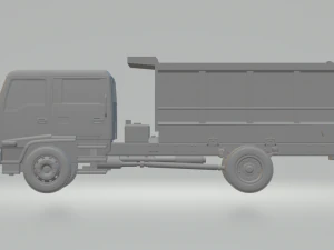 isuzu ftr 800 crew cab dumper 3D Print Model
