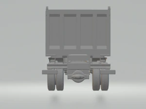 isuzu ftr 800 crew cab dumper 3D Print Model
