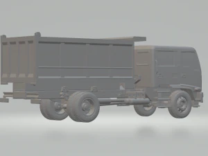 isuzu ftr 800 crew cab dumper 3D Print Model