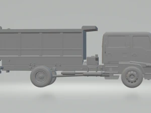 isuzu ftr 800 crew cab dumper 3D Print Model